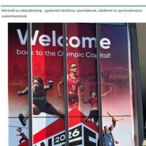 Modern állóképességi sportdiagnosztika – Méréstől az edzésdöntésig (PDF e-könyv)